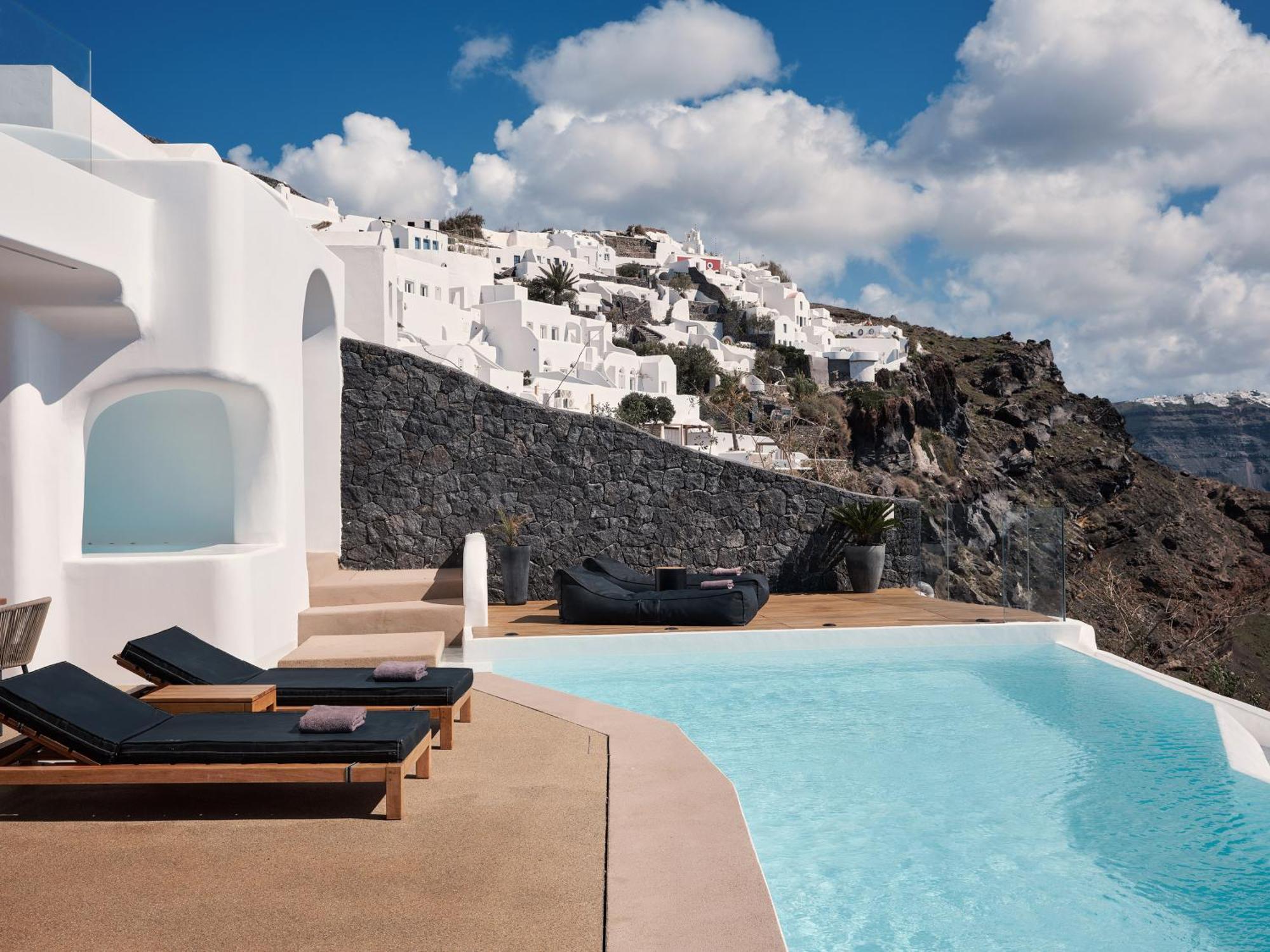 Olvos Luxury Suites Ía Kültér fotó